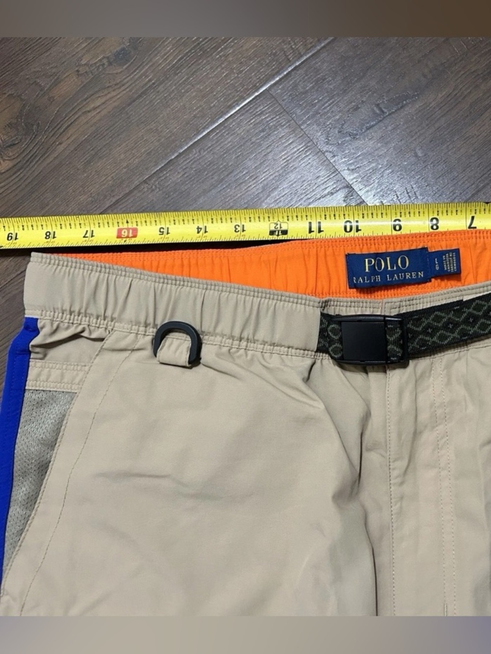 POLO RALPH LAUREN CONVERTIBLE WATER-RESISTANT WINDBREAKER PANTS TO SHORTS LARGE - Picture 5 of 16